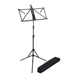 Musisca Scherzo lightweight folding music stand - Black