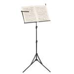 Musisca lightweight folding music stand - Black Product Image