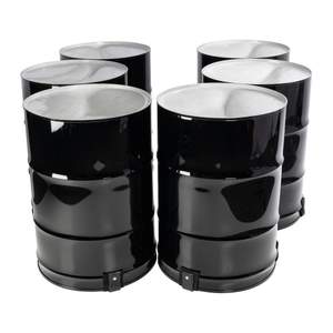 Percussion Plus Hammer Series six bass steel pans - painted finish