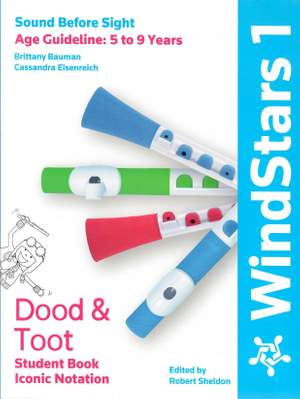 Nuvo WindStars 1 Dood & Toot Student Book Iconic Notation
