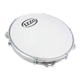 Izzo ABS 10" pandeiro - White