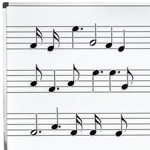 Magnetic symbols 1 - more short, long and dotted notes