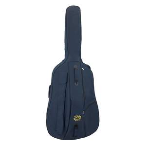Tom & Will double bass gig bag 3/4 size - Blue with blue interior