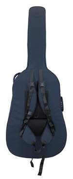 Tom & Will double bass gig bag 3/4 size - Blue with blue interior Product Image