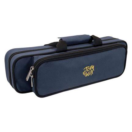 Tom & Will flute gig case - Navy blue