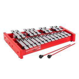 Percussion Plus Classic Red Box soprano fully chromatic glockenspiel
