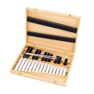 Percussion Plus 25 note glockenspiel supplied with 2 beaters