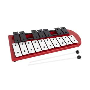 Percussion Plus 17 note chromatic glockenspiel with 2 beaters