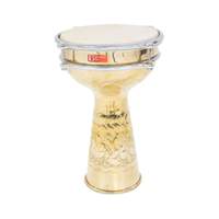 Percussion Plus embossed nickel doumbek - 8"