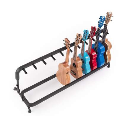 Octopus universal stand for multiple ukuleles - 10 ukuleles
