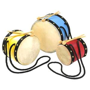 Percussion Plus set of 3 tom tom drums