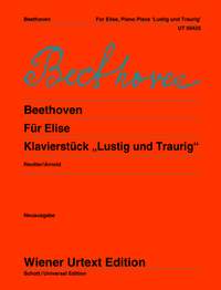Beethoven, L v: "Fur Elise" and "Lustig und Traurig" WoO 59 and 54