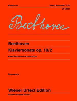 Beethoven, L v: Klaviersonate F-Dur op. 10/2