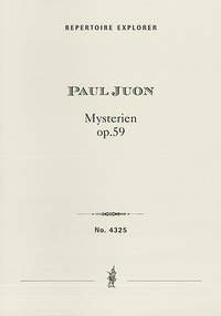 Juon, Paul: Mysterien Op. 59 for cello and orchestra