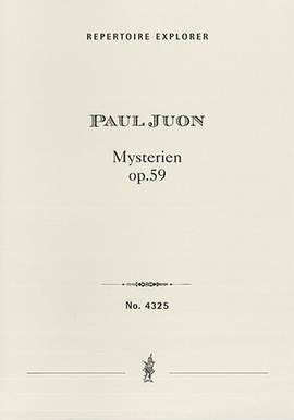 Juon, Paul: Mysterien Op. 59 for cello and orchestra