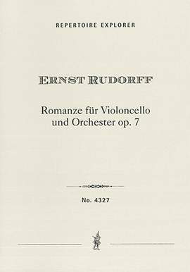 Rudorff, Ernst: Romance for violoncello and orchestra op. 7