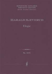 Sæverud, Harald: Elegy for violin and piano