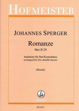 Johannes Sperger_Christine Hoock: Romanze Mei B 29