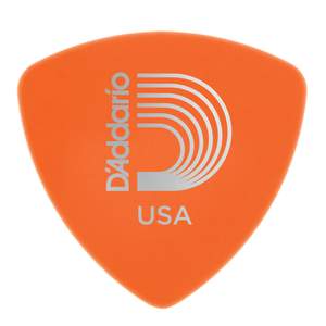 D'Addario Duralin Guitar Picks, Light, 100 pack, Wide Shape