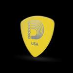 D'Addario Duralin Guitar Picks, Light/Medium, 100 pack, Wide Shape Product Image