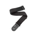 D'Addario Cotton Guitar Strap, Black Product Image