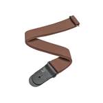 D'Addario Cotton Guitar Strap, Brown Product Image