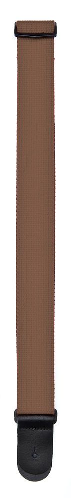 D'Addario Cotton Guitar Strap, Brown Product Image