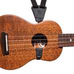 D'Addario Eco Ukulele Strap, Black Product Image