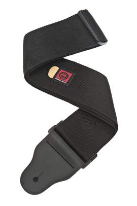 D'Addario Bass Guitar Strap, Black, 3 Inches Wide