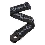 D'Addario Planet Lock Guitar Strap, Barbed Wire Product Image