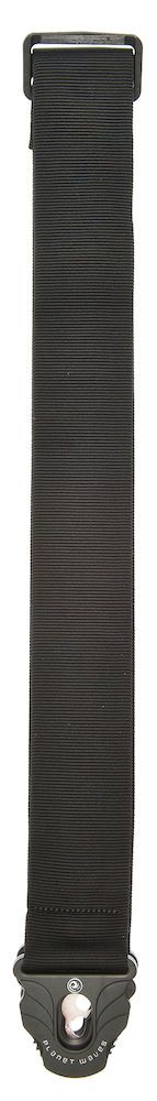 D'Addario Planet Lock Guitar Strap, Black Product Image