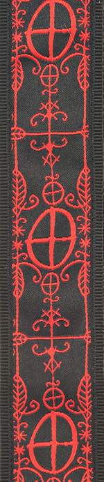 D'Addario Planet Lock Guitar Strap, Voodoo Product Image