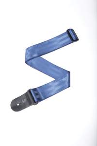 D'Addario Seat Belt Guitar Strap, Blue 50mm