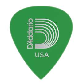 D'Addario Duralin Precision Guitar Picks, Medium, 25 pack