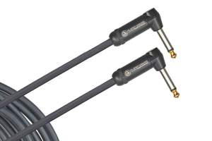 D'Addario American Stage Instrument Cable, Dual Right Angle, 20 feet