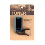 D'Addario Eclipse Headstock Guitar Tuner, Blue Product Image