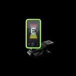 D'Addario Eclipse Headstock Guitar Tuner, Green Product Image