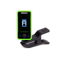 D'Addario Eclipse Headstock Guitar Tuner, Green