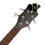D'Addario Eclipse Headstock Guitar Tuner, Green Product Image