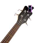 D'Addario Eclipse Headstock Guitar Tuner, Purple Product Image