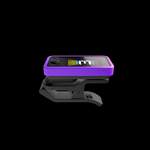 D'Addario Eclipse Headstock Guitar Tuner, Purple Product Image