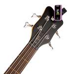 D'Addario Eclipse Headstock Guitar Tuner, Purple Product Image