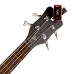 D'Addario Eclipse Headstock Guitar Tuner, Red Product Image
