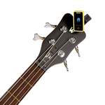 D'Addario Eclipse Headstock Guitar Tuner, Yellow Product Image