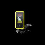 D'Addario Eclipse Headstock Guitar Tuner, Yellow Product Image