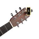 D'Addario Eclipse Headstock Guitar Tuner, Yellow Product Image