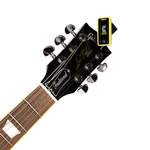 D'Addario Eclipse Headstock Guitar Tuner, Yellow Product Image