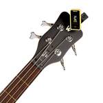 D'Addario Eclipse Headstock Guitar Tuner, Yellow Product Image