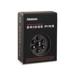 D'Addario Ebony Bridge Pins with End Pin Set, Abalone Inlay Product Image