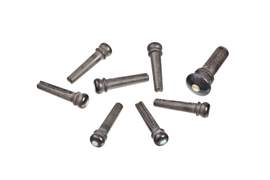 D'Addario Ebony Bridge Pins with End Pin Set, Abalone Inlay